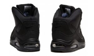 Зимние Nike Air Max Skyline High с мехом Black черные 40-44