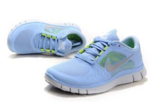 Nike Free Run 5.0 V3 голубые (35-39)