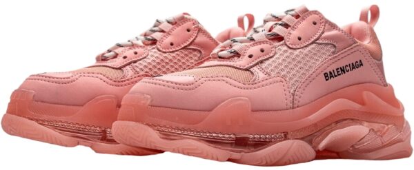 Розовые кроссовки Balenciaga