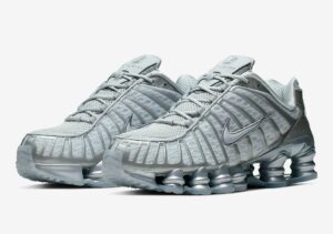 Nike Shox TL серебряные мужские (40-44)