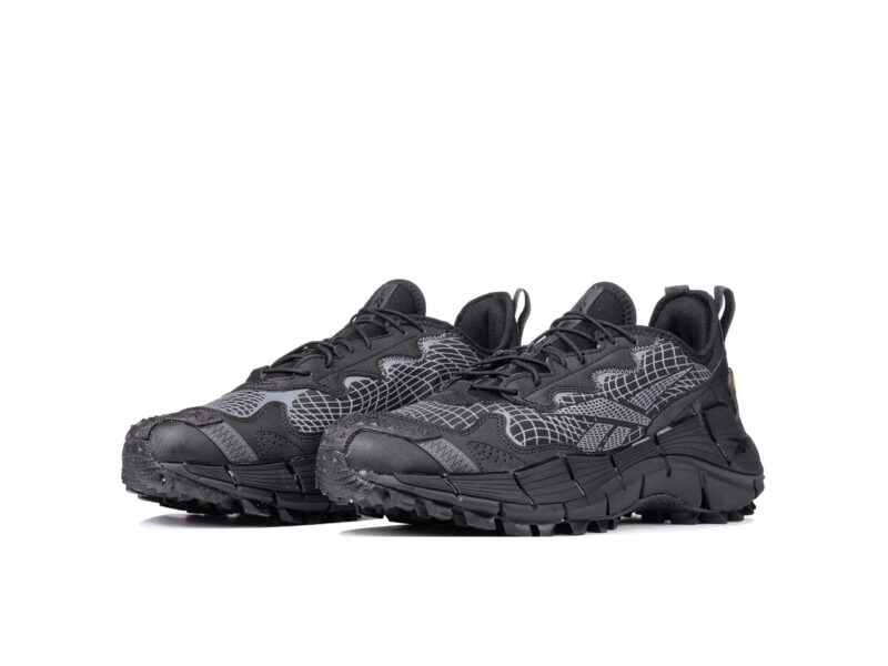 Reebok Zig Kinetica 2 Edge Black черные мужские (40-45)