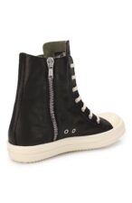 Rick Owens чёрные кожаные мужские-женские (40-44)